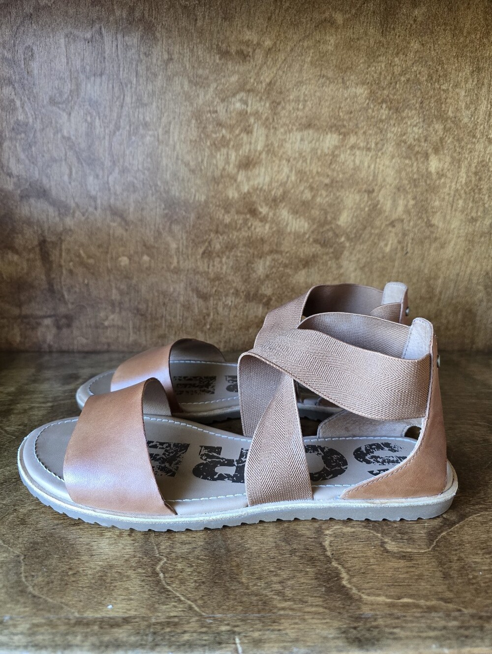 Sorel Ella Leather Sandals Women's Size US 9 / EU 40